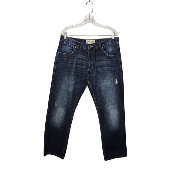 Paper Denim & Cloth Men's Straight Fit Jeans 36/32 - Picture 1 of 6